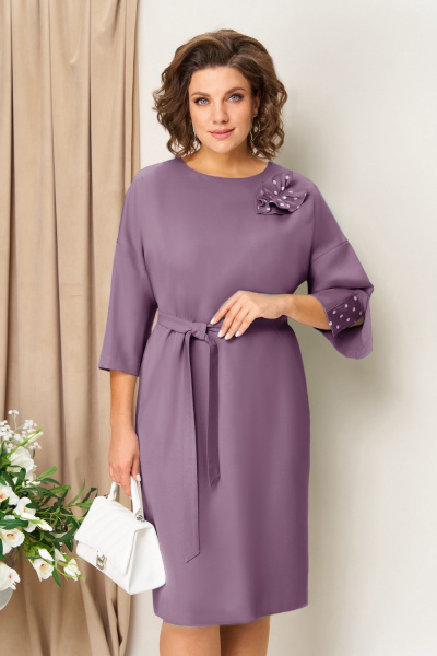 Платье VOLNA 1461 лаванда - фото 3