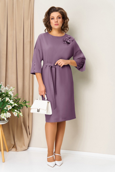 Платье VOLNA 1461 лаванда - фото 1