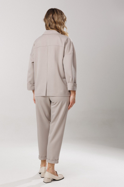 Брюки, жакет Ларс Стиль 1201 серый - фото 8