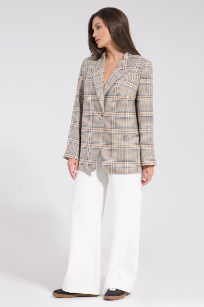 Жакет Панда 154633w бежевый - фото 1