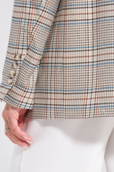 Жакет Панда 154633w бежевый - фото 3