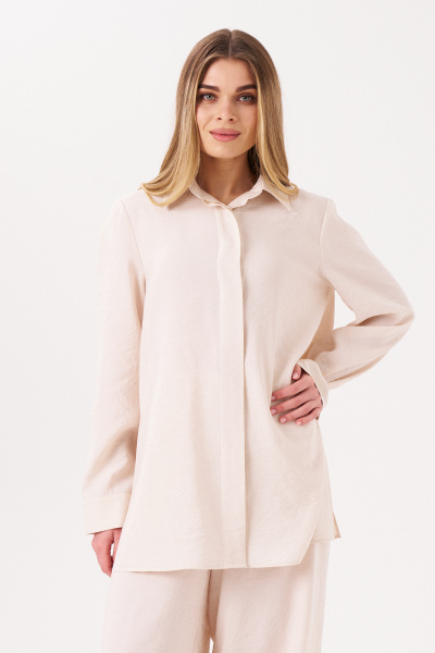 Блуза Панда 17940 бежевый - фото 1