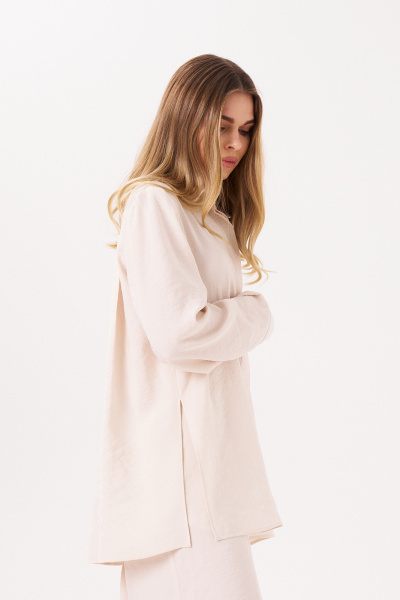 Блуза Панда 17940 бежевый - фото 4