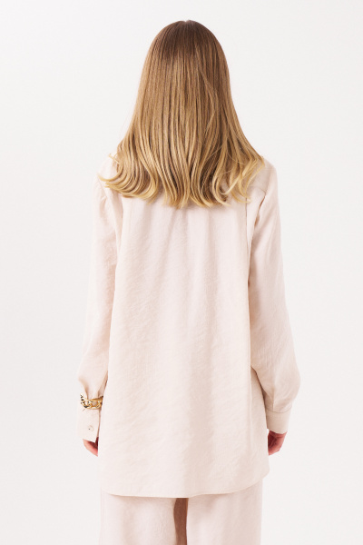 Блуза Панда 17940 бежевый - фото 5