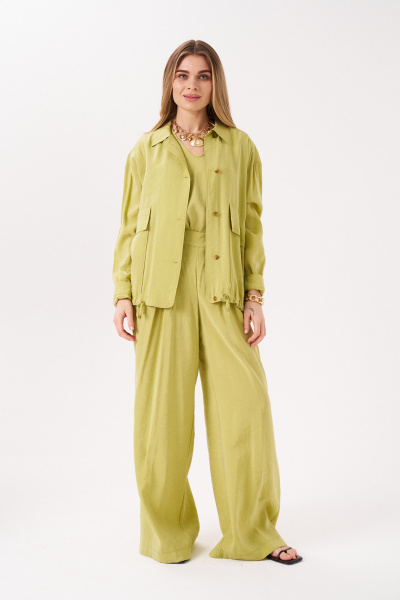 Жакет Панда 183230w салатовый - фото 6