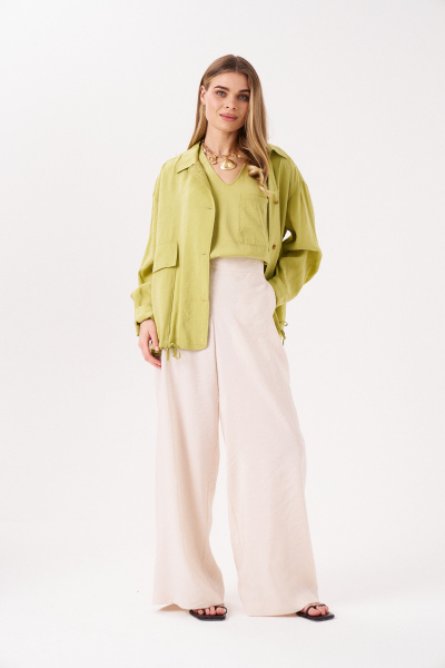 Жакет Панда 183230w салатовый - фото 7