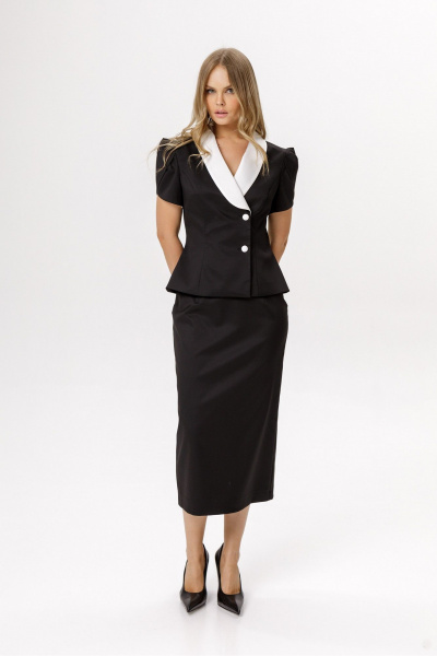 Жакет PiRS 6559 черный - фото 3