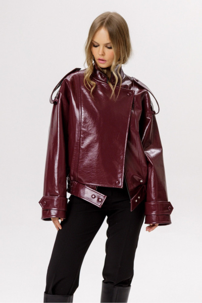 Куртка PiRS 6565 бургунди - фото 9