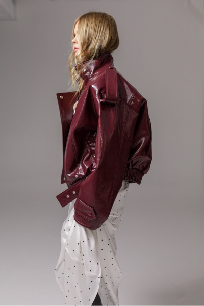 Куртка PiRS 6565 бургунди - фото 6