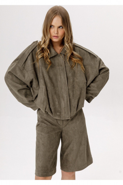 Шорты PiRS 6593 хаки - фото 2