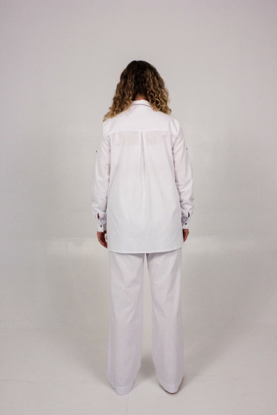 Брюки Dolce Forma BRK-BE-01_белый - фото 3