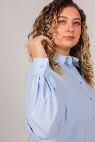 Блуза Dolce Forma BLY-BE-03_голубой - фото 2