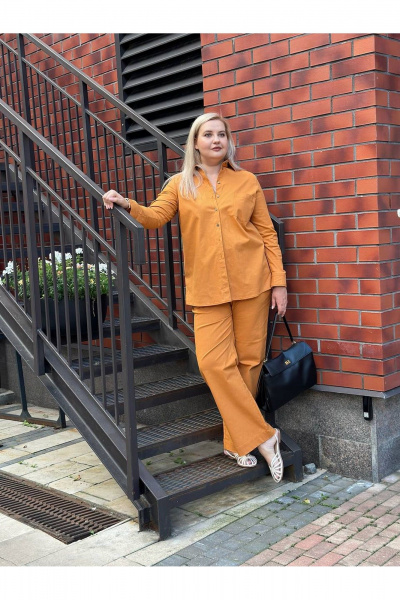 Блуза Dolce Forma BLY-BE-01_кемел - фото 3