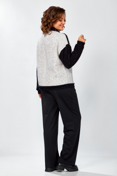 Бомбер, брюки Lady Secret 25227 беж+черный - фото 8