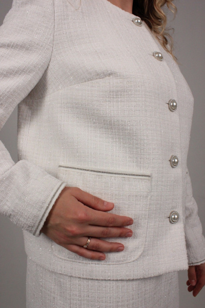 Жакет Dolce Forma GAK-BE-03_белый - фото 6