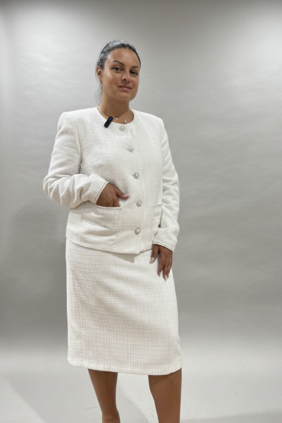 Жакет Dolce Forma GAK-BE-03_белый - фото 1