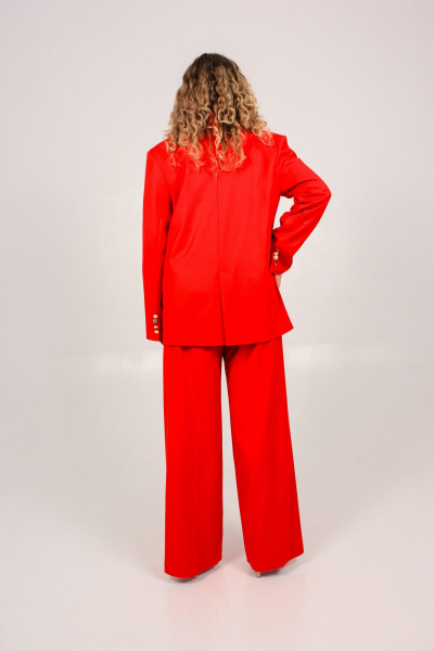 Брюки Dolce Forma BRK-BE-04_красный - фото 3