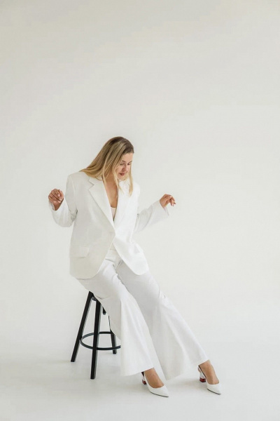 Брюки Dolce Forma BRK-BE-02_белый - фото 2