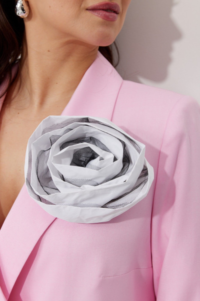 Брюки, жакет Mubliz 190 розовый - фото 8