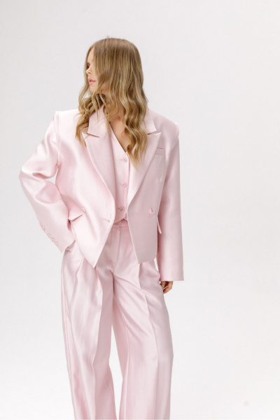 Жакет PiRS 6659 розовый - фото 11