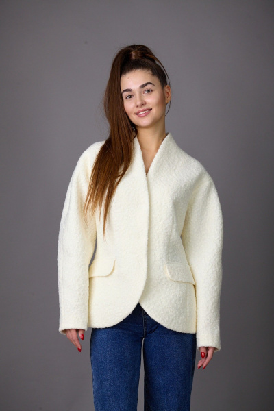 Жакет Rosheli 1173 молочный - фото 3