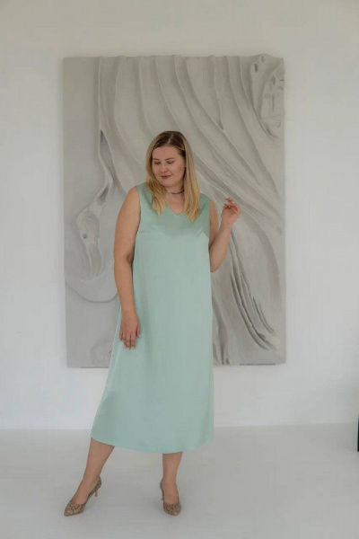 Платье Dolce Forma PLAT-BEL-KOMB-01_мята - фото 4