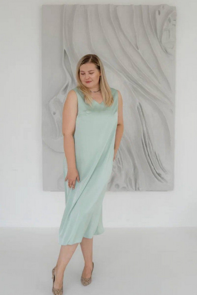 Платье Dolce Forma PLAT-BEL-KOMB-01_мята - фото 1