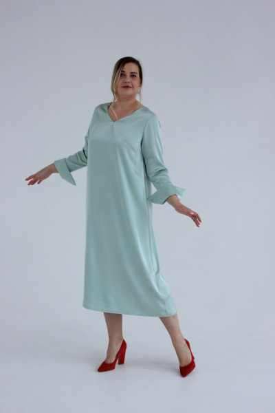Платье Dolce Forma PLAT-BEL-KOMB-02_мята - фото 4