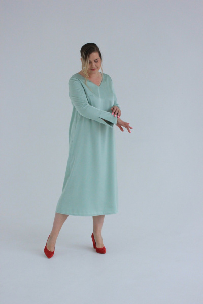 Платье Dolce Forma PLAT-BEL-KOMB-02_мята - фото 2