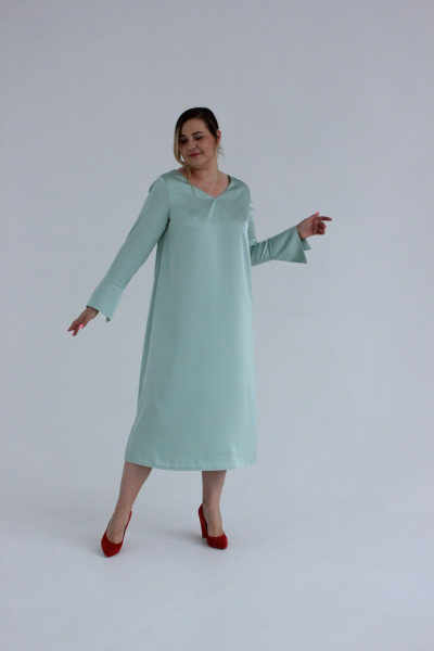 Платье Dolce Forma PLAT-BEL-KOMB-02_мята - фото 1