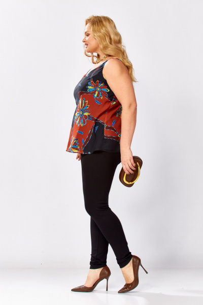 Топ Avenue 0346-2 дизайн_цветы_абстракция - фото 2