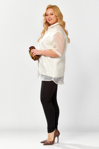 Рубашка Avenue 0352 молоко - фото 2