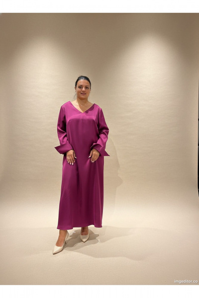 Платье Dolce Forma PLAT-BEL-KOMB-02_слива - фото 2