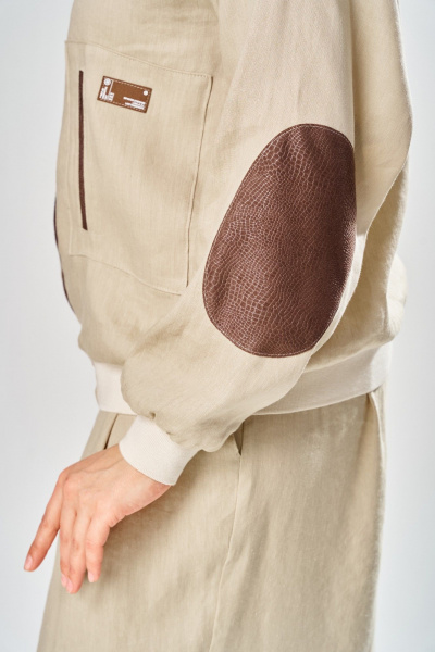 Бомбер, брюки Диомант 2154 натуральный - фото 11