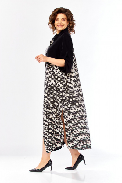 Платье Диомант 2155 черный - фото 7