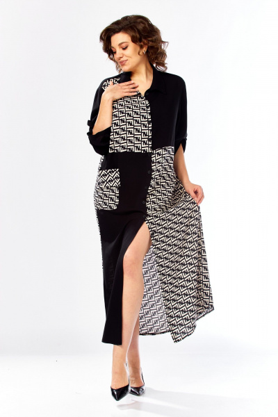 Платье Диомант 2155 черный - фото 6