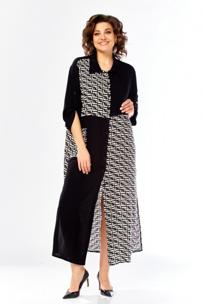 Платье Диомант 2155 черный - фото 2