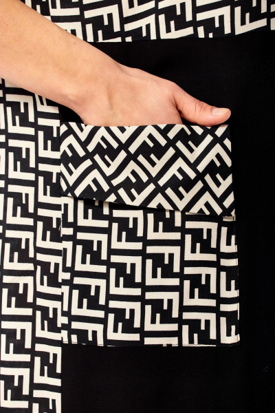 Платье Диомант 2155 черный - фото 4