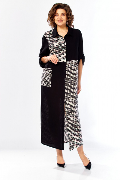 Платье Диомант 2155 черный - фото 3