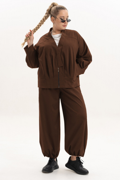 Блуза, брюки, жакет Algranda А4127-2 - фото 5