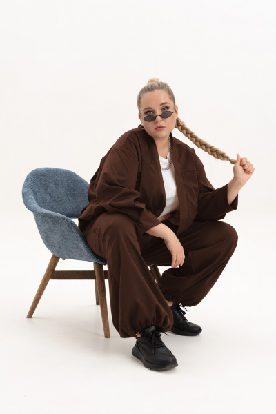 Блуза, брюки, жакет Algranda А4127-2 - фото 10