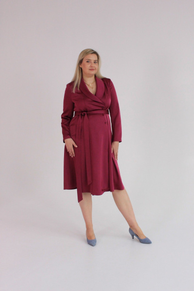 Платье Dolce Forma PLAT-BEL-04_слива - фото 1