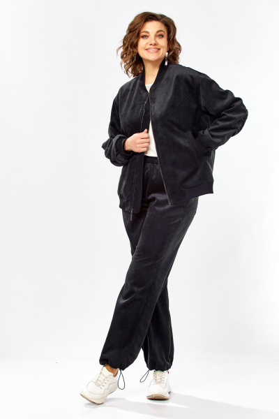 Бомбер, брюки Kauhanka 034 черный - фото 2