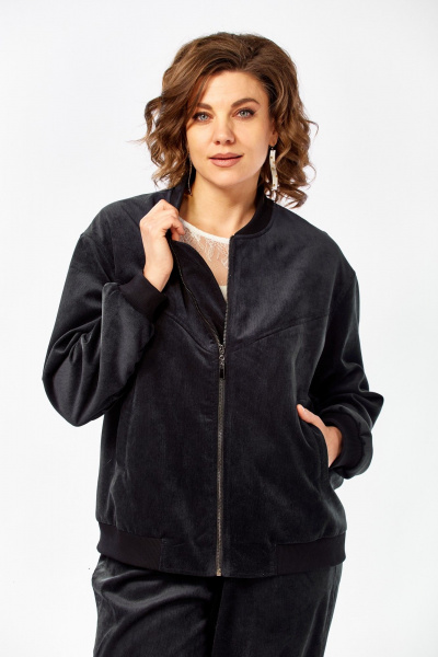 Бомбер, брюки Kauhanka 034 черный - фото 7