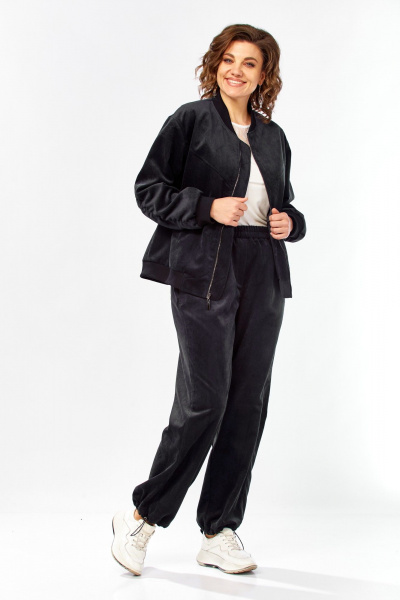 Бомбер, брюки Kauhanka 034 черный - фото 3