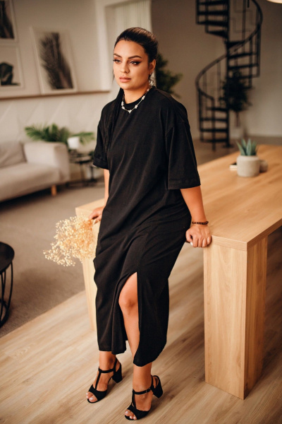 Платье Dolce Forma PLAT-BEL-FOOT-01_черный - фото 2