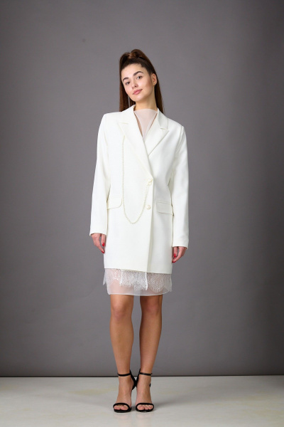 Пиджак Rosheli 1168/1 молочный - фото 2