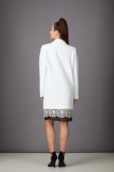 Пиджак Rosheli 1168/2 молочный - фото 8