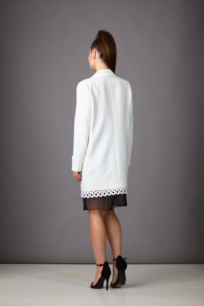 Пиджак Rosheli 1168/3 молочный - фото 9