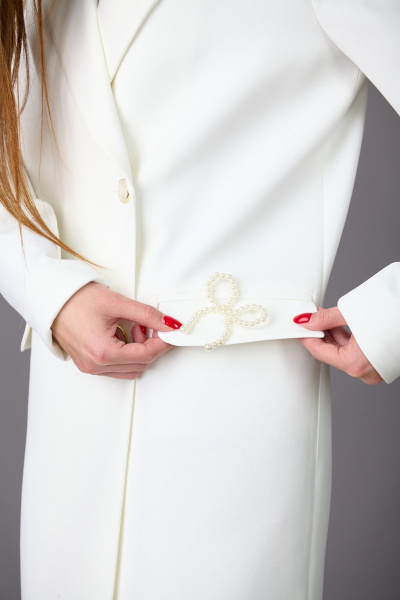 Пиджак Rosheli 1168/3 молочный - фото 7